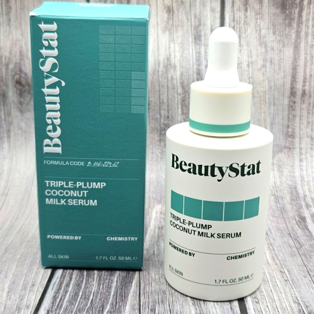 BEAUTY STAT TRIPLE PLUMP COCONUT MILK SERUM NEW 1.7oz